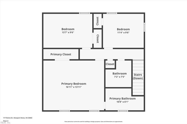 117 Elaine DR, Newport News, VA 23602