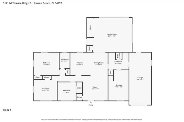 3141 NE Spruce Ridge Avenue, Jensen Beach, FL 34957