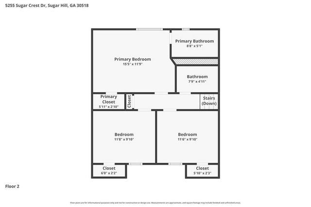 5255 Sugar Crest Drive, Buford, GA 30518