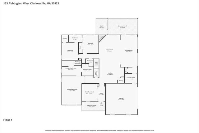153 Abbington Way, Clarkesville, GA 30523
