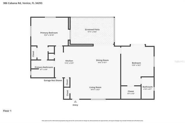 386 CABANA ROAD, Venice, FL 34293