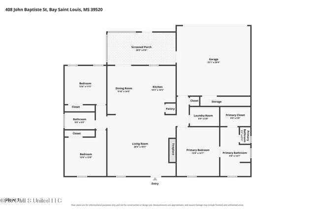 408 John Baptiste Street, Bay Saint Louis, MS 39520
