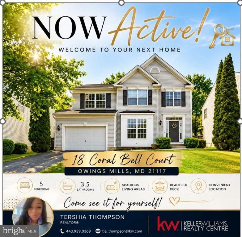 18 CORAL BELL, Owings Mills, MD 21117