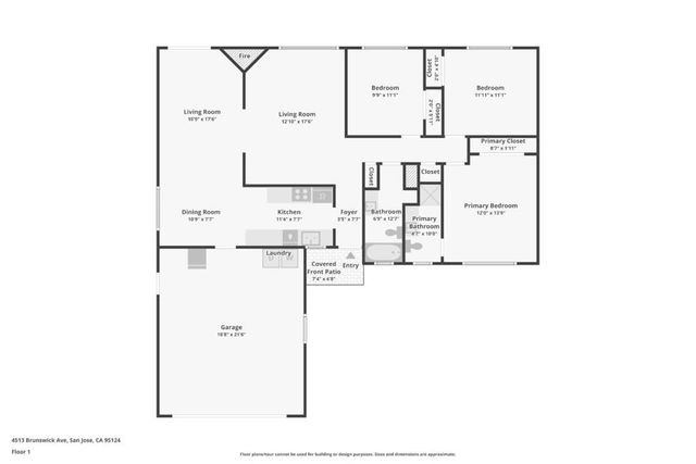 4513 Brunswick Avenue, San Jose, CA 95124