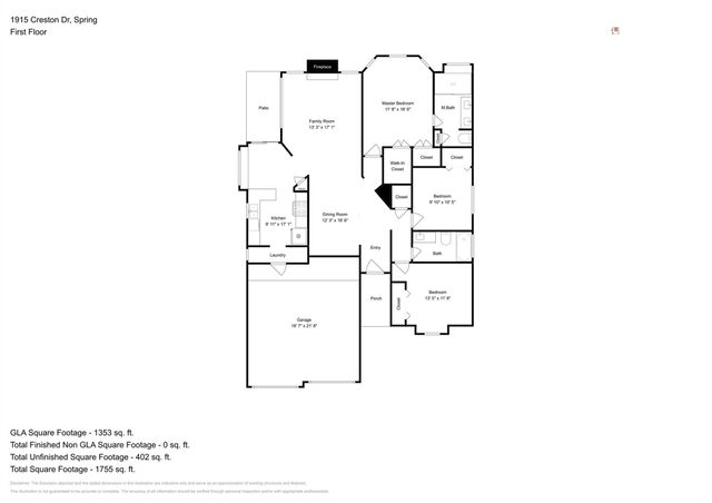 1915 Creston Drive, Spring, TX 77386