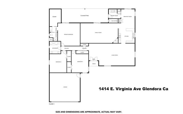 1414 E Virginia, Glendora, CA 91741