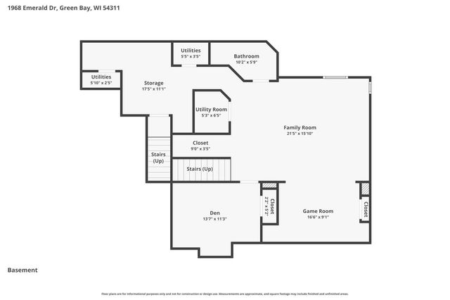 1968 EMERALD DRIVE, Green Bay, WI 54311