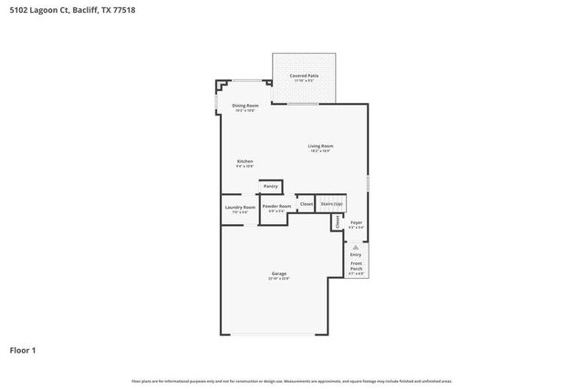 5102 Lagoon Court, Bacliff, TX 77518