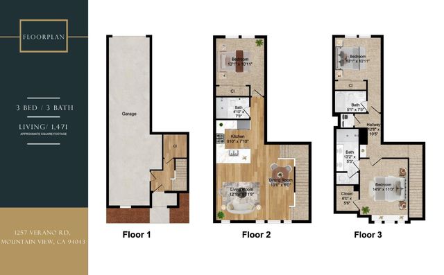 1257 Verano Road, Mountain View, CA 94043