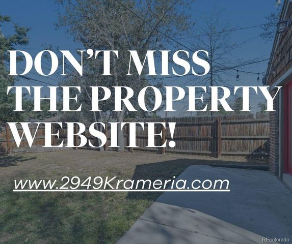 2949 Krameria Street, Denver, CO 80207