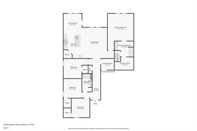 549 Wax Myrtle Way, Hockley, TX 77447