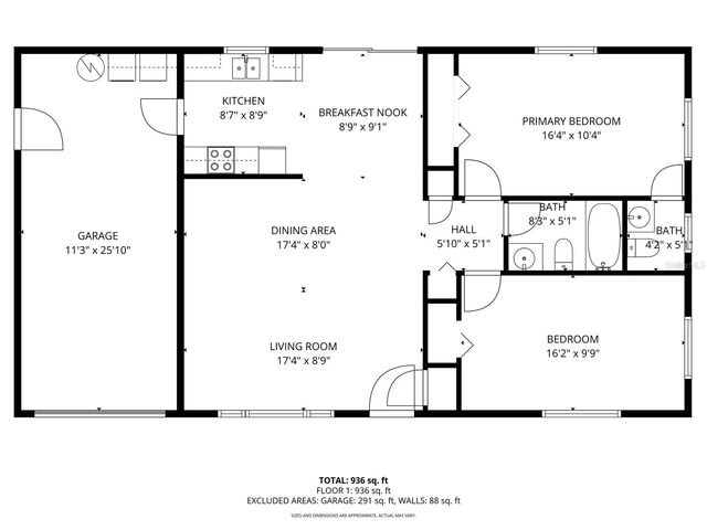 1106 BLUEBERRY DRIVE, Port Orange, FL 32129