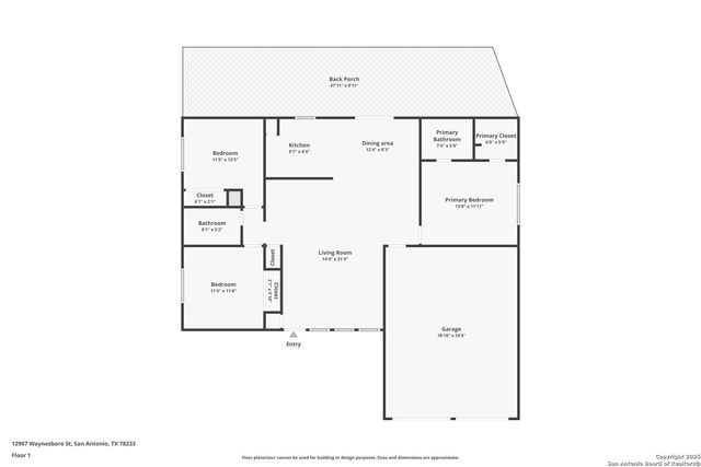 12907 Waynesboro, San Antonio, TX 78233