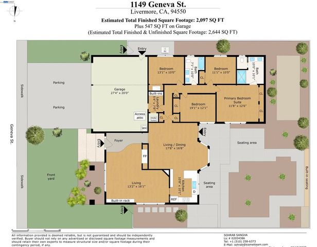 1149 Geneva St, Livermore, CA 94550
