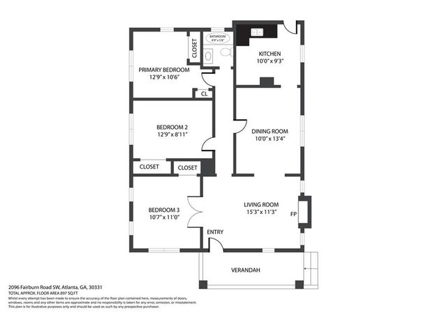 2096 Fairburn SW Road, Atlanta, GA 30331