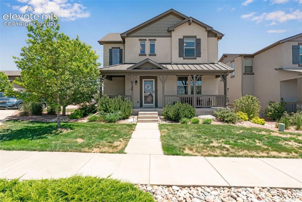 6726 Lucky Star Lane, Colorado Springs, CO 80923 — exterior