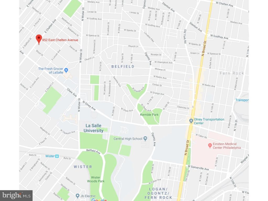852 E CHELTEN AVE, Philadelphia, PA 19138