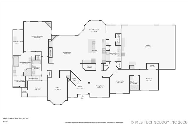 11748 S Canton Avenue, Tulsa, OK 74137