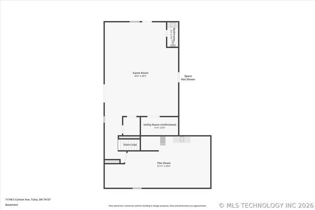 11748 S Canton Avenue, Tulsa, OK 74137