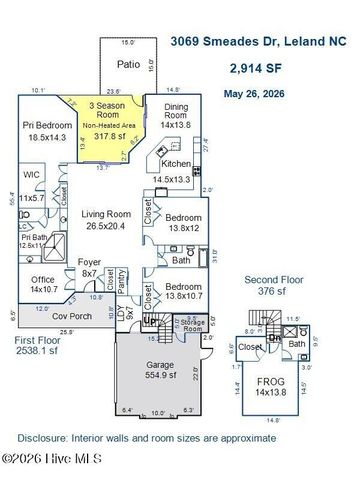 3069 Smeades Drive, Leland, NC 28451