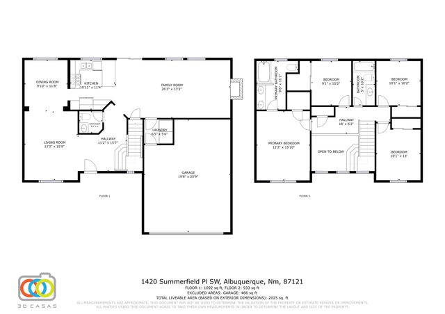 1420 SUMMERFIELD Place SW, Albuquerque, NM 87121