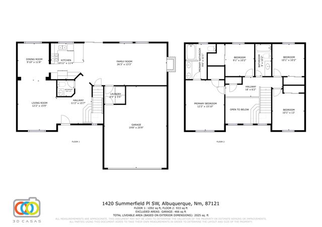 1420 SUMMERFIELD Place SW, Albuquerque, NM 87121