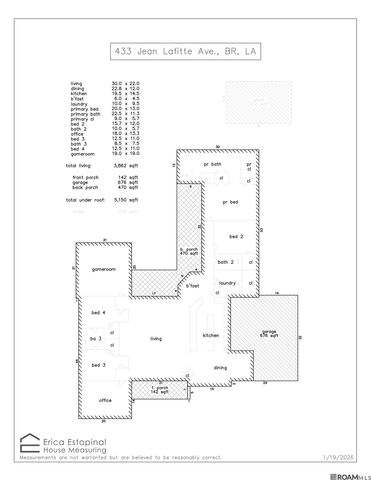 433 Jean Lafitte Ave, Baton Rouge, LA 70810