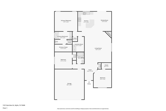 1727 Oak Glen Drive, Wylie, TX 75098