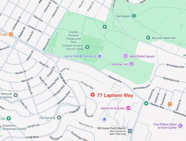 77 Lapham Way, San Francisco, CA 94112