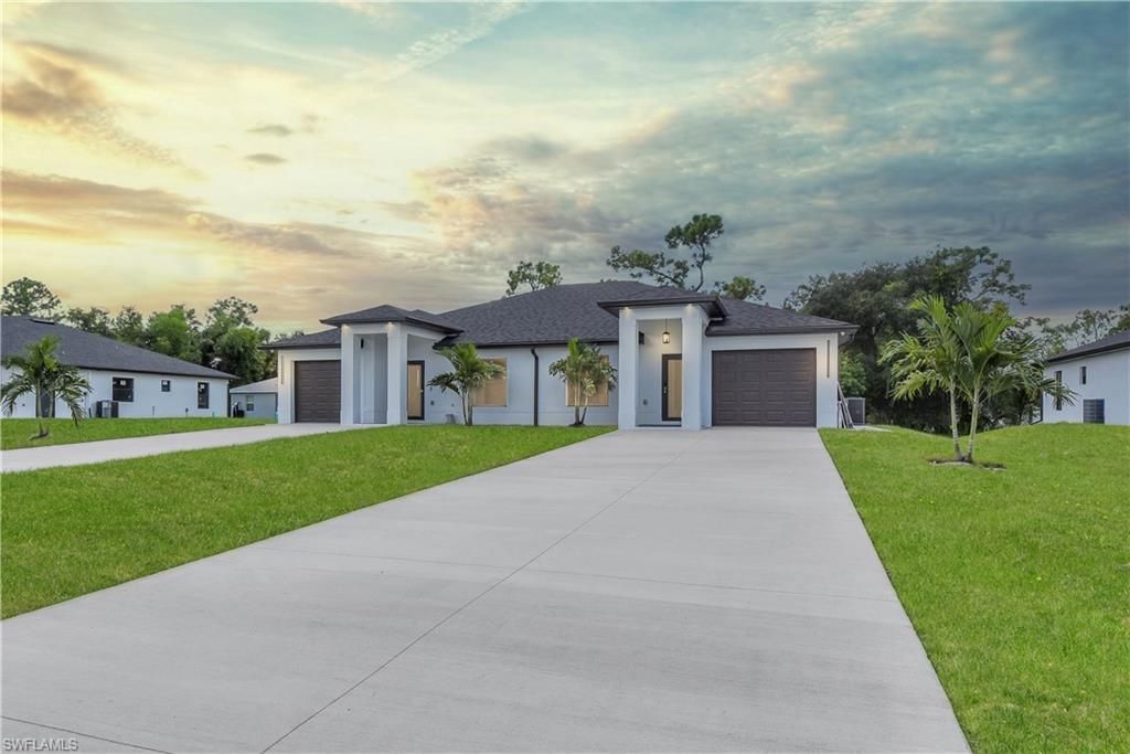 329/331 Grant BLVD, LEHIGH ACRES, FL 33974 — exterior