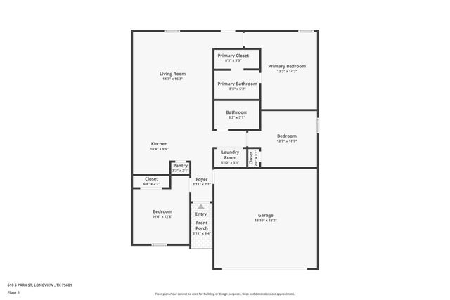 610 S Park, Longview, TX 75601