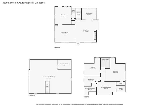 1330 Garfield Avenue 1330 Garfield Avenue, Springfield, OH 45504