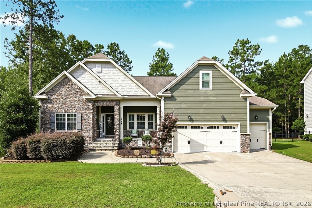 148 Heatherspring Way, Spring Lake, NC 28390 — exterior