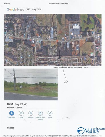 4.9 Acres Highway 72 West, Huntsville, AL 35758