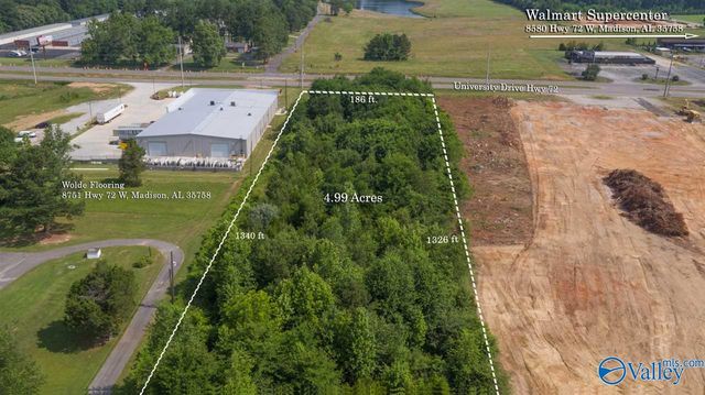 4.9 Acres Highway 72 West, Huntsville, AL 35758