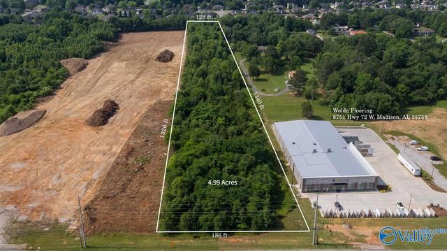4.9 Acres Highway 72 West, Huntsville, AL 35758