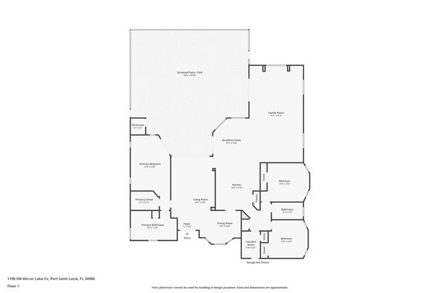 1190 SW Mirror Lake Cove, Port St Lucie, FL 34953