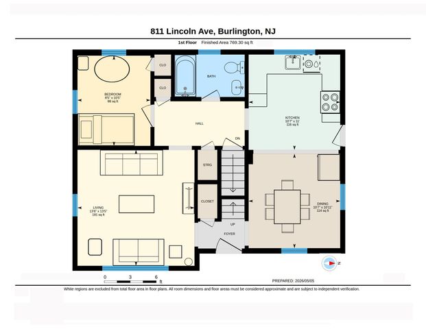 811 LINCOLN AVE, Burlington City, NJ 08016