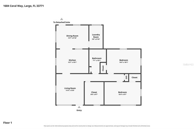 1684 CORAL WAY, Largo, FL 33771