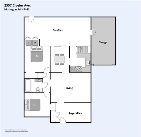 2557 Crozier Avenue, Muskegon, MI 49441