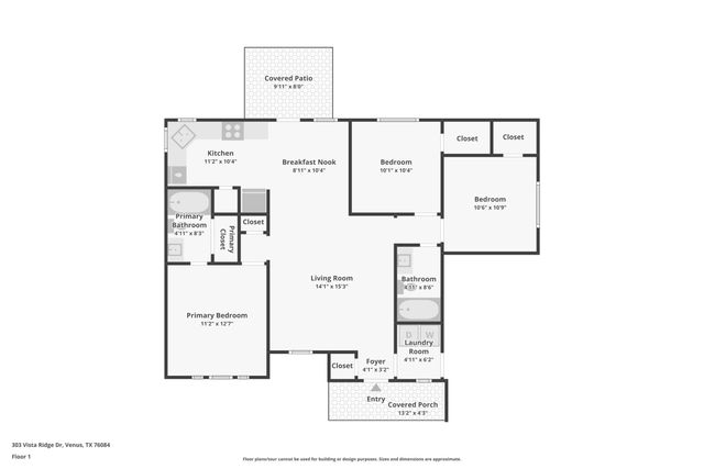303 Vista Ridge Drive, Venus, TX 76084