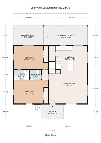 288 Willow Lane, Rosman, NC 28772
