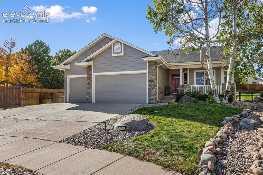 4718 Stormy Peaks Court, Colorado Springs, CO 80918 — exterior