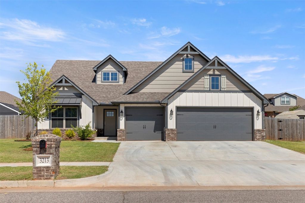 3213 Brookstone Pass Drive, Yukon, OK 73099
