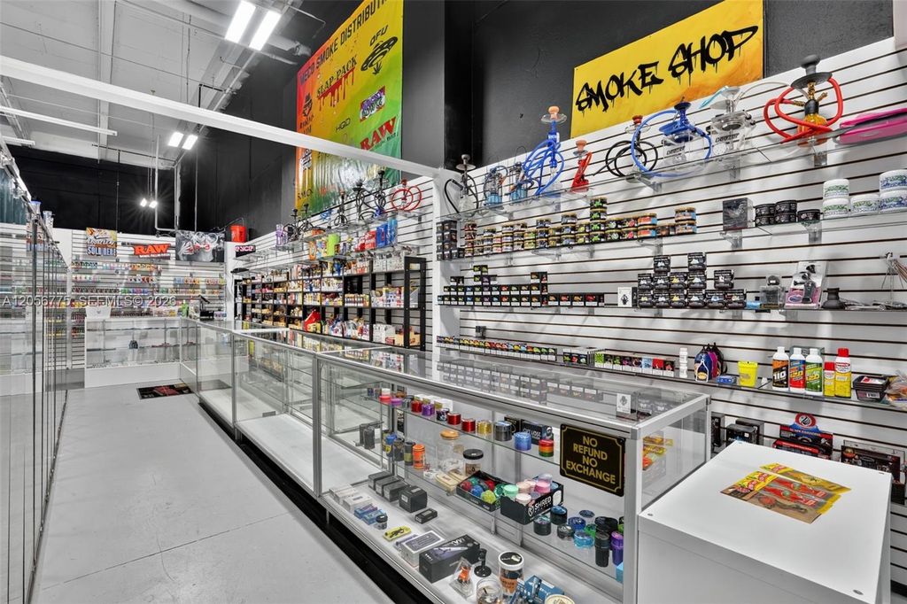 Wholesale, Distribution and Smoke Shop for Sale in Flagler, Miami, FL 33126