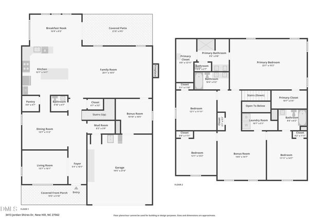 3413 Jordan Shires Drive, New Hill, NC 27562