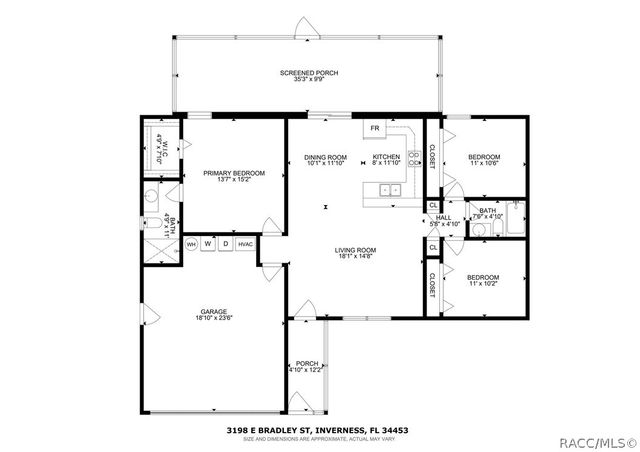 3198 E Bradley Street, Inverness, FL 34453