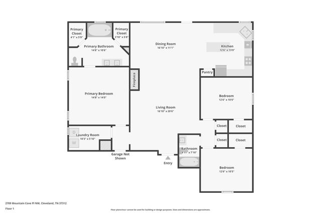 2709 Mountain Cove Place, NW, Cleveland, TN 37312
