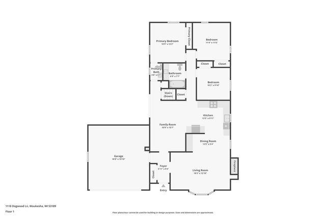 1118 Dogwood LANE, Waukesha, WI 53189