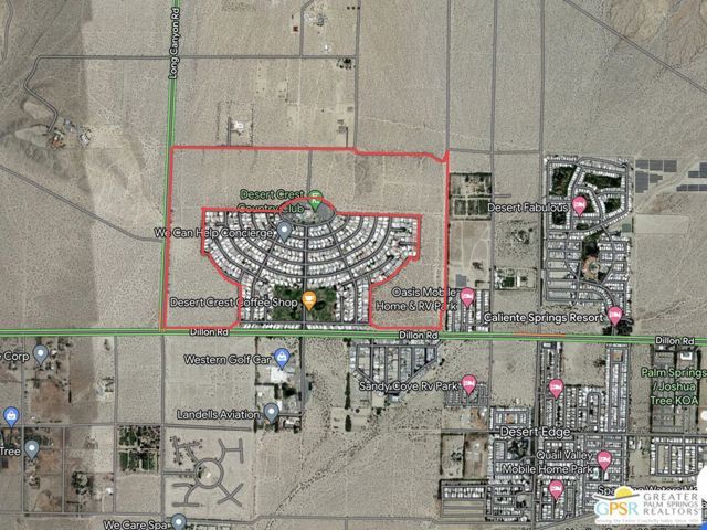 0 Dillon Road, Desert Hot Springs, CA 92240